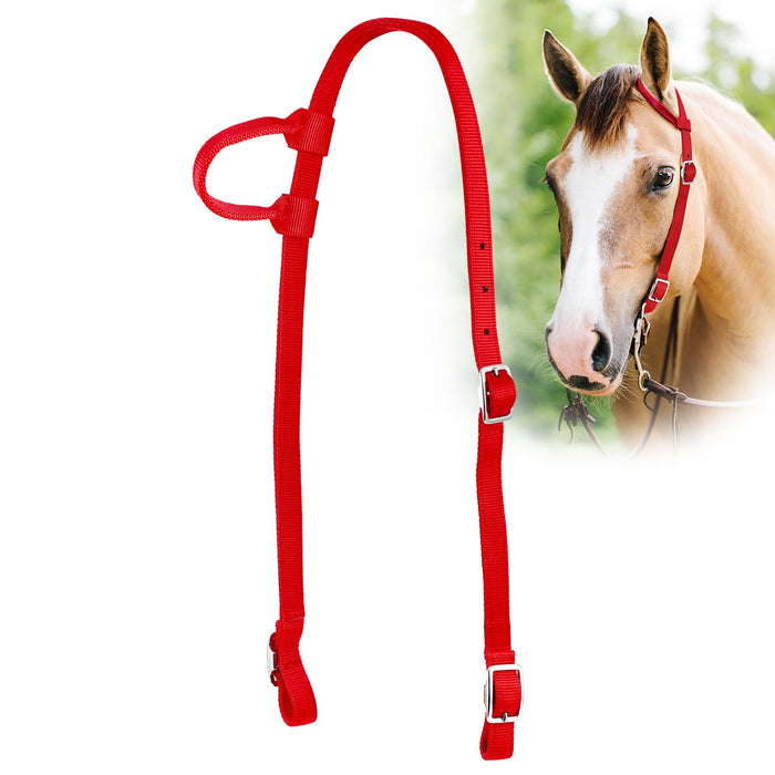 Jeffers Nylon One-Ear Western Horse Headstall