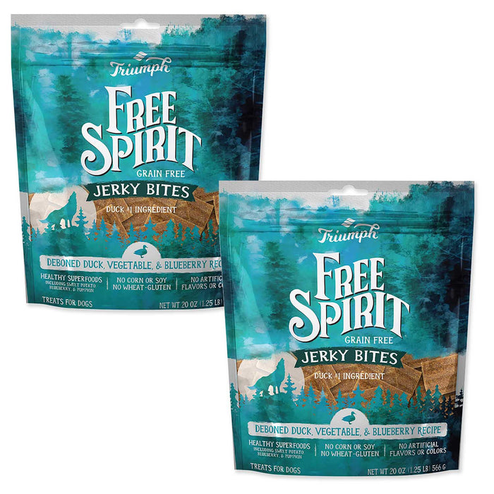 Free Spirit Deboned Jerky Bites Dog Treats, 20 oz