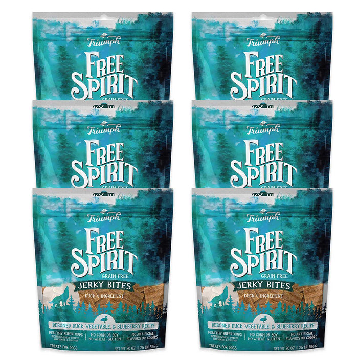 Free Spirit Deboned Jerky Bites Dog Treats, 20 oz