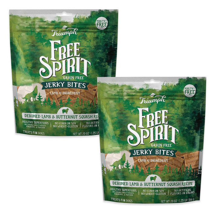Free Spirit Deboned Jerky Bites Dog Treats, 20 oz