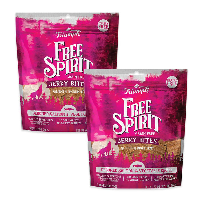 Free Spirit Deboned Jerky Bites Dog Treats, 20 oz