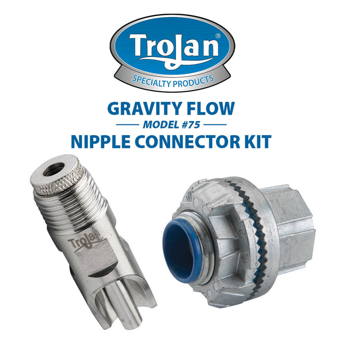 Gravity Flow Model 75 Nipple Connector Kit