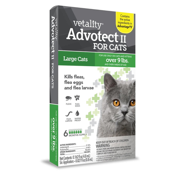 Vetality Advotect II for Cats, 6 pack