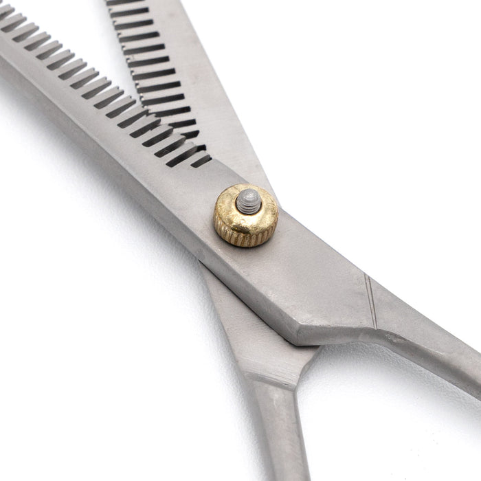 Jeffers Pet Grooming Coat Thinning Shear, 7"L