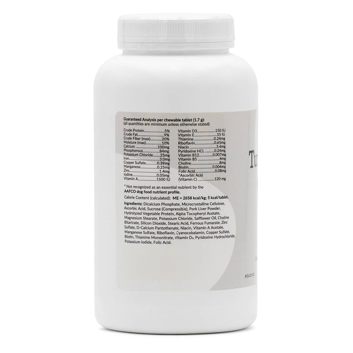 Turbo Tabs Chewable Daily Vitamins for Dogs, 180 ct