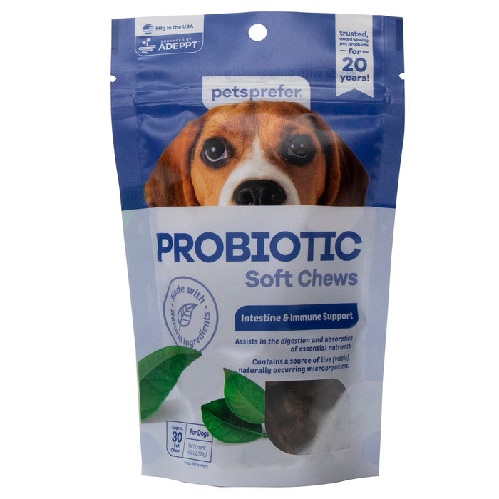 PetsPrefer Probiotic Soft Chews with ADEPPT
