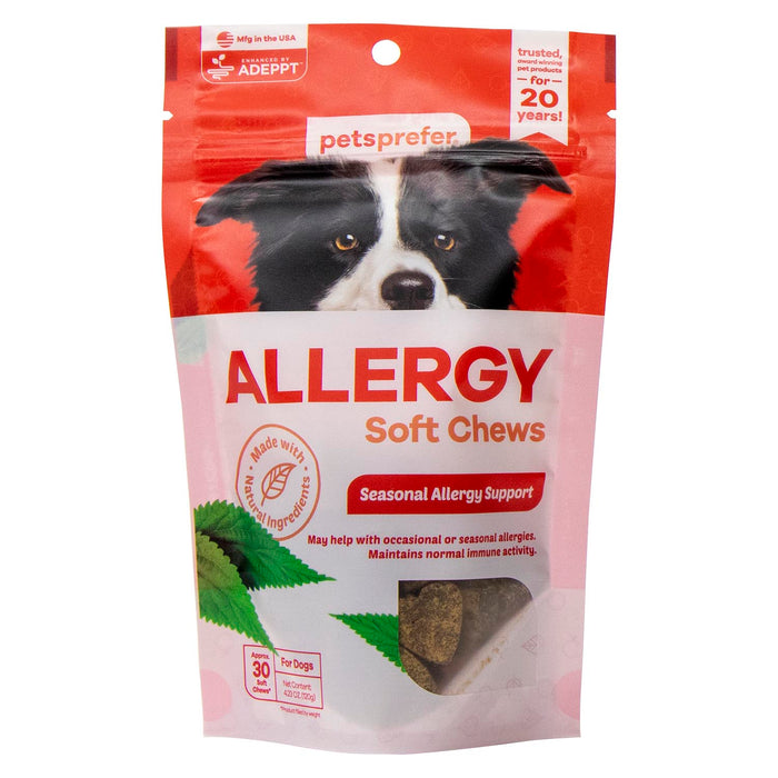 PetsPrefer Allergy Soft Chews with ADEPPT