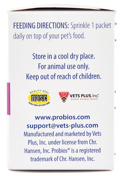 Probios Intelliflora Probiotic Supplement For Cats, 30 Pack