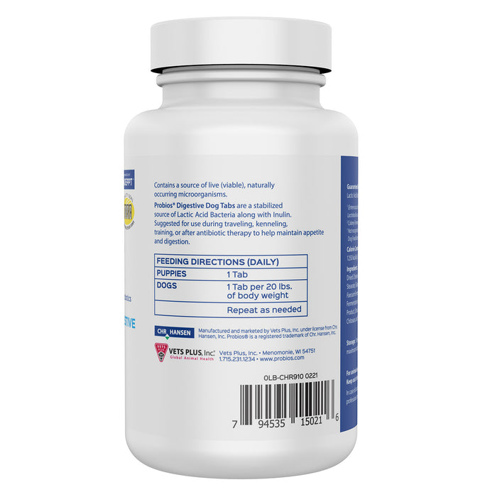 Probios Daily Digestive Tabs, 45 Count