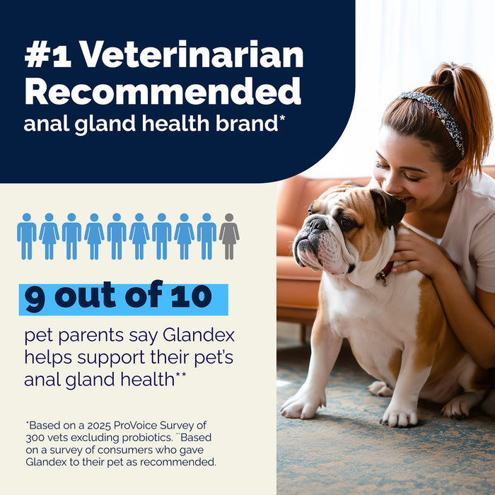 Glandex Powder for Dogs and Cats, Beef Liver Size 5.5oz