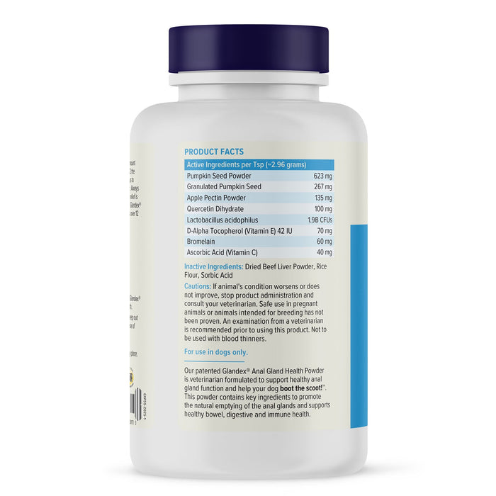 Glandex Powder for Dogs and Cats, Beef Liver Size 5.5oz