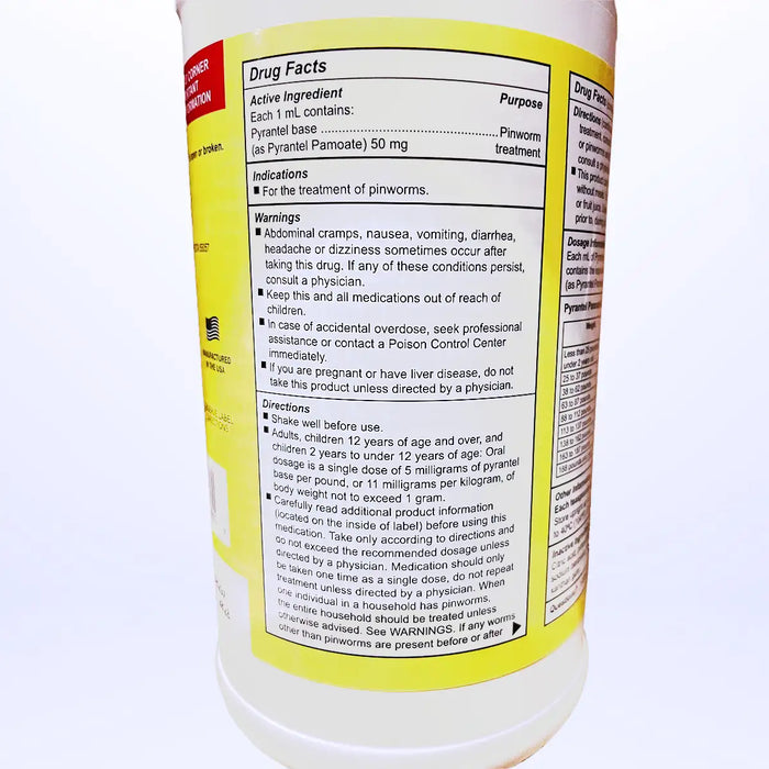 Pyrantel Pamoate Oral Suspension Anthelmintic