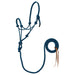 Weaver Poly Rope Halter w/Lead Color Blue & Black