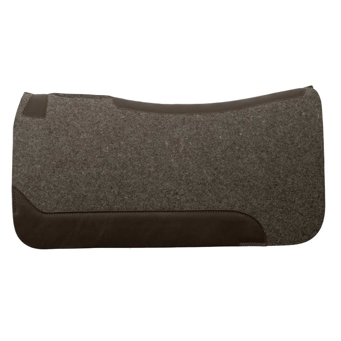 Weaver 100% Wool Saddle Pad, 31 x 32 x 3/4 Color Gray