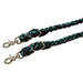 Weaver Polyester Braided Barrel Rein Color Mint & Black