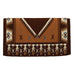 Weaver New Zealand Wool Show Saddle Blanket Color Chestnut, Buckskin & Cream