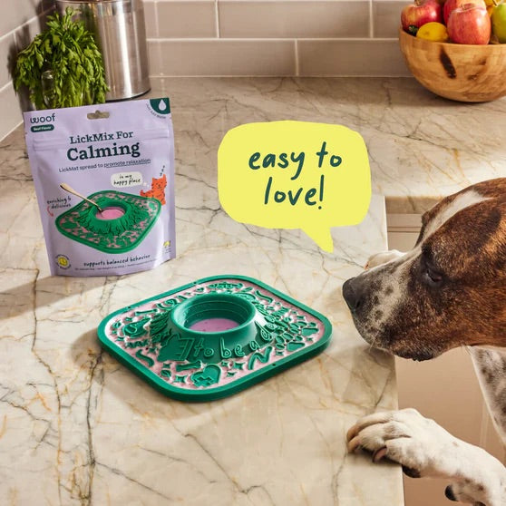 LickMix for Dogs – Bacon & Cheese or Calming LickMat Spread, Interactive Enrichment Treat
