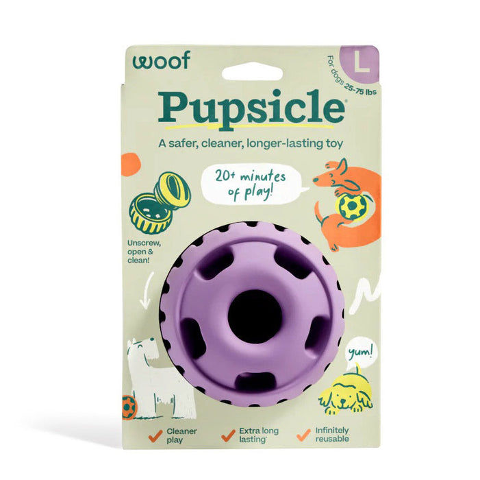 Pupsicle Treat Dispensing Dog Toy – Interactive, Long-Lasting Chew & Puzzle Toy for Dogs