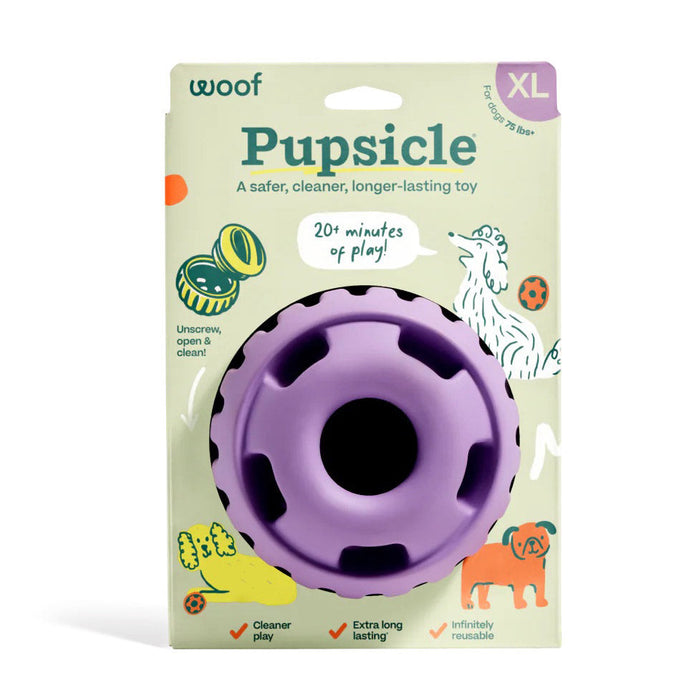 Pupsicle Treat Dispensing Dog Toy – Interactive, Long-Lasting Chew & Puzzle Toy for Dogs