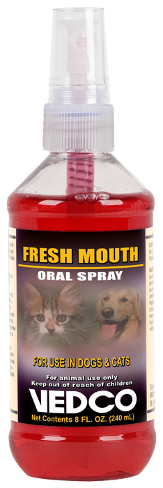 Fresh Mouth Oral Spray, 8oz Size 8oz