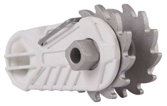 INSULATED END STRAINER WITH JOINT CLAMP (ratchet style)  