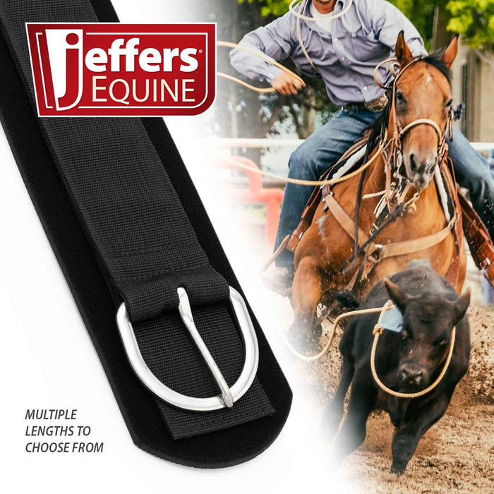 Jeffers Western Neoprene Straight Horse Cinch with Stainless Steel Hardware