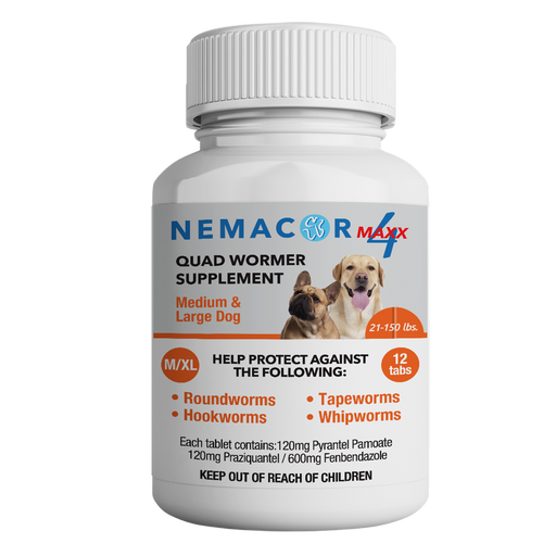 Nemacor Maxx 4 for Dogs Size 21-150LBS