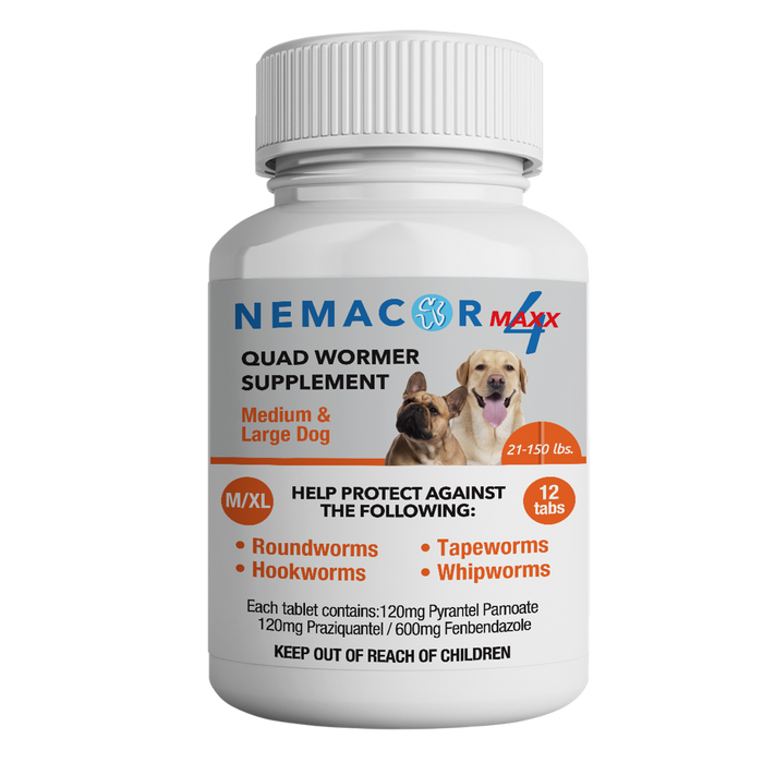 Nemacor Maxx 4 for Dogs Size 21-150LBS