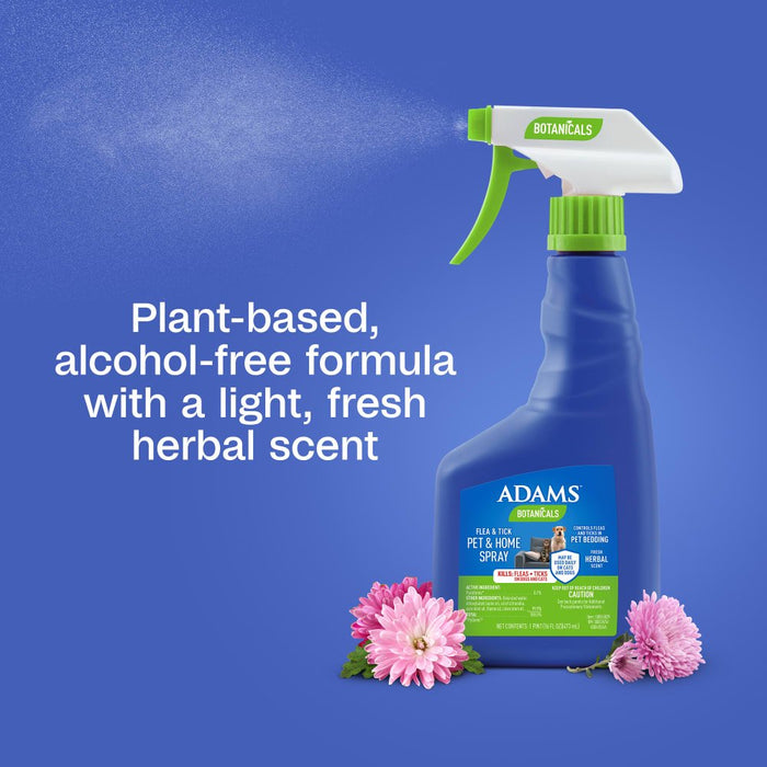 ADAMS Botanicals Flea & Tick Pet & Home Spray, 16 oz - FAAAX - 16 oz - 1 - 6