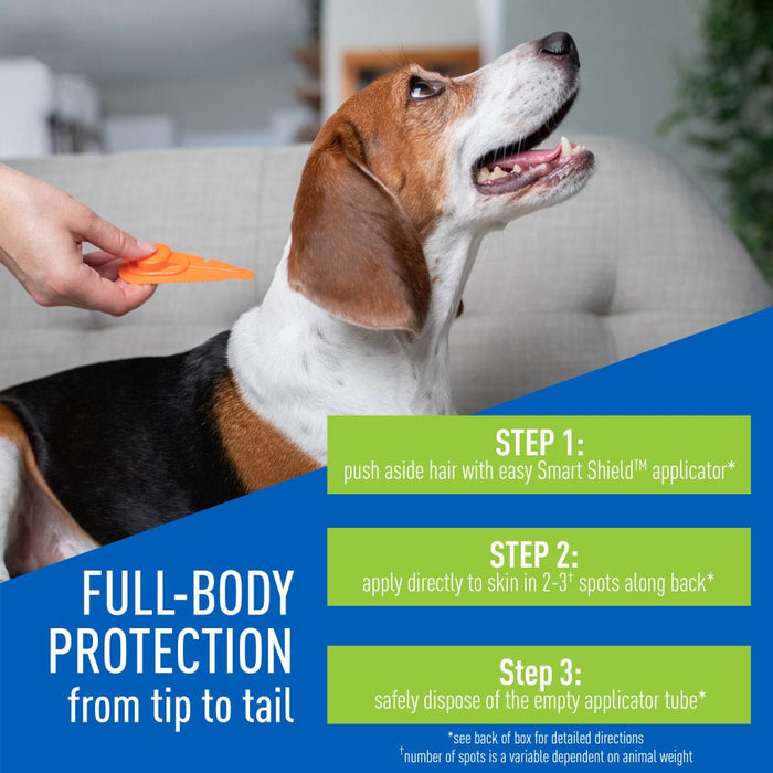 ADAMS Plus Flea & Tick Prevention Spot On for Dogs - FAAAR - Medium Dogs 15 to 30 lbs - 3 pk (3 Month Supply) - 12