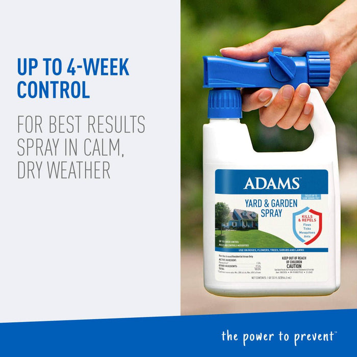 ADAMS Yard & Garden Spray, Treats Up to 5,000 Square Feet, 32 Fl oz - FAAAF - 32 oz - 1 - 6