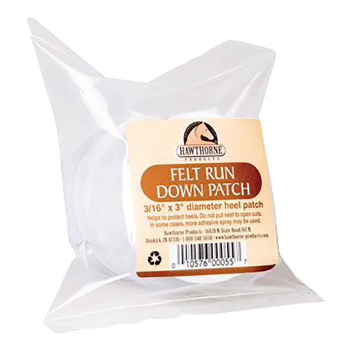 Adhesive Felt Run Down Heel Patch Circles, 12 ct - HW11 - 3" × 3" × 3.5" - 1