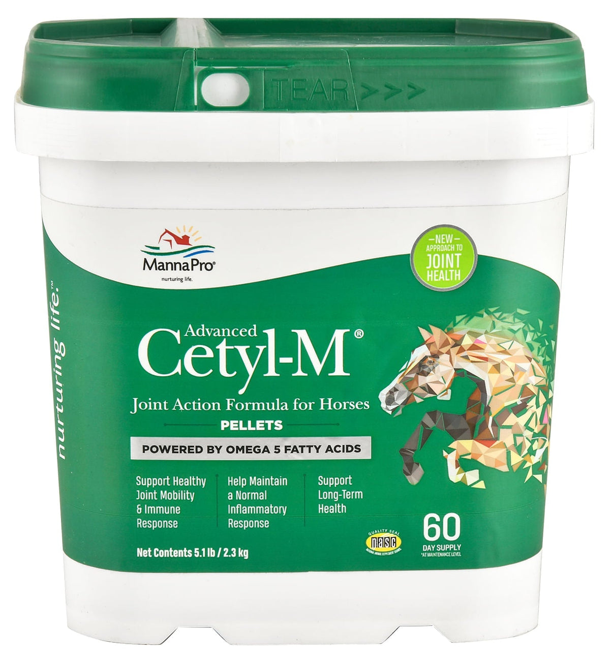 Advanced Cetyl M Pellets with Apple Flavoring for Horses — Lambert Vet ...