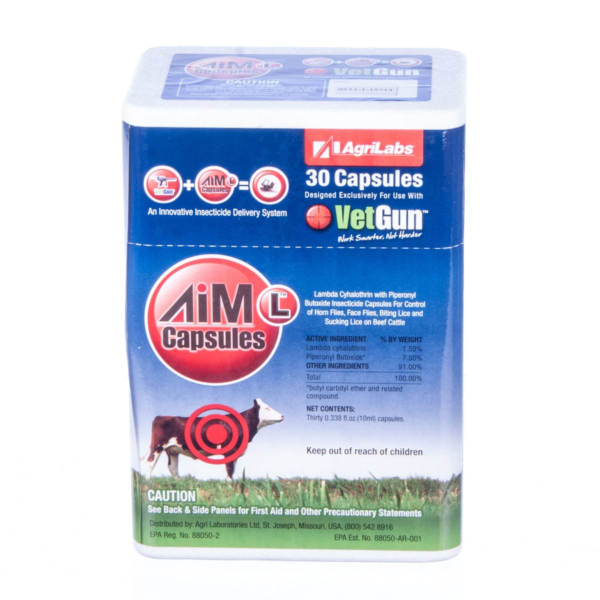 AiM-L Insecticide VetCaps for the VetGun — Lambert Vet Supplies