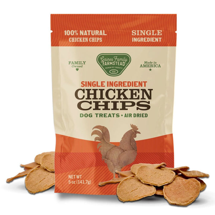 Air - Dried All Natural Single Ingredient Dog Treats – Beef, Chicken, Elk, Sweet Potato & Turkey Tendon, Grain - Free, High Protein, Made in USA - GFFA1 - Beef - 6oz - 5
