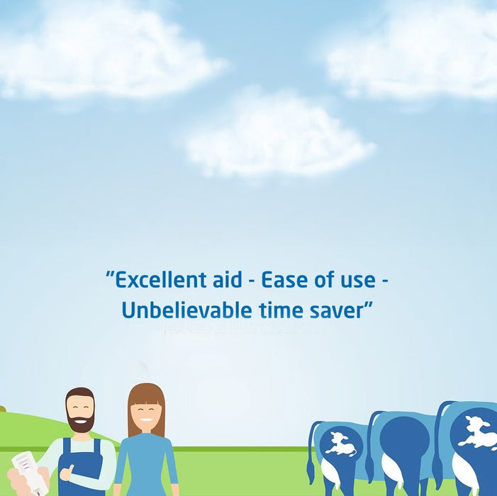 DUPLICATE - DX210 - Alertys OnFARM Complete Pregnancy Test Kit - 10 Tests for Cattle, Sheep & Goats - DX210-DUPE - 10 Test Kit - 7