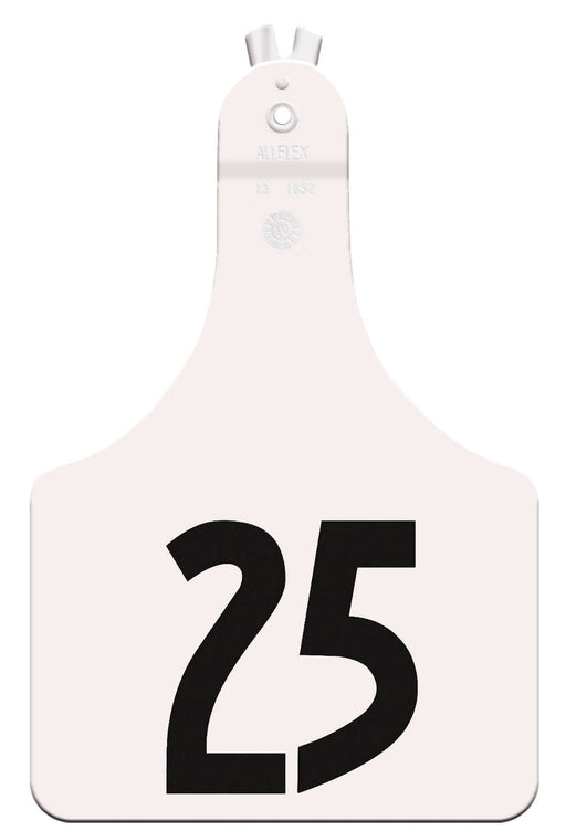 Allflex ATag Numbered Ear Tags (Cow), 25 count - Jeffers - Farm & Ranch Supplies > Identification & Ear Tags