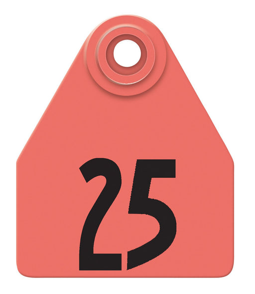 Allflex Global Numbered Ear Tags (Medium), 25 count - Jeffers - Farm & Ranch Supplies > Identification & Ear Tags