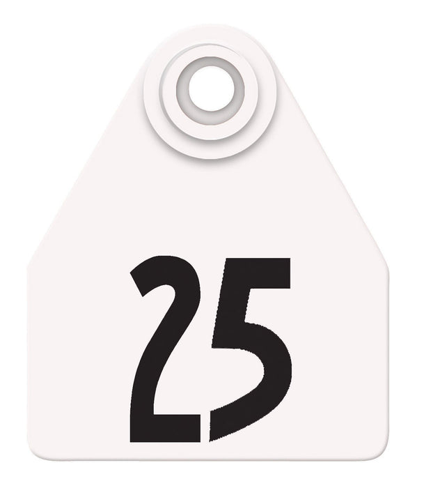 Allflex Global Numbered Ear Tags (Medium), 25 count - Jeffers - Farm & Ranch Supplies > Identification & Ear Tags