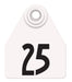 Allflex Global Numbered Ear Tags (Medium), 25 count - Jeffers - Farm & Ranch Supplies > Identification & Ear Tags