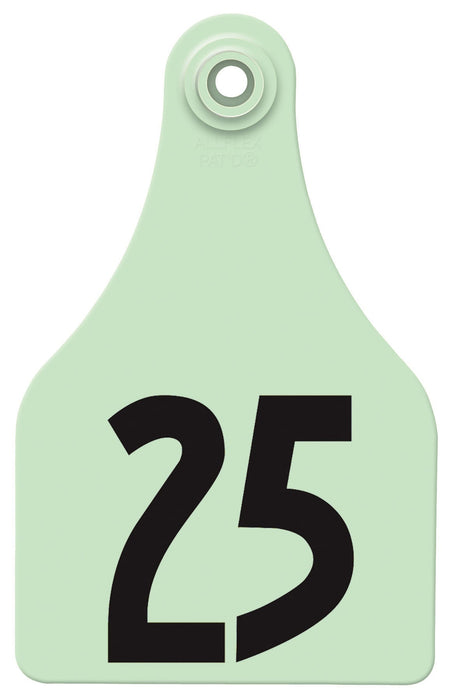 Allflex Global Numbered Ear Tags (Super Maxi), 25 count - Jeffers - Farm & Ranch Supplies > Identification & Ear Tags