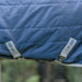 Amigo Ionic Therapy Quarter Horse Stable Blanket - 210D, 50g Lightweight, Far Infrared Recovery Rug - FOXC8 - Blue - 68" - 3