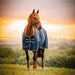 Amigo Ripstop 900D Fleece Lined Turnout Blanket - 50g Lightweight & Waterproof - FOXAG - Witney Navy - 66" - 1