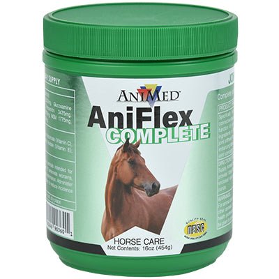 AniMed AniFlex Complete Horse Joint Supplement with Glucosamine, Chondroitin & MSM - AXA8 - 2.5 lbs - 2