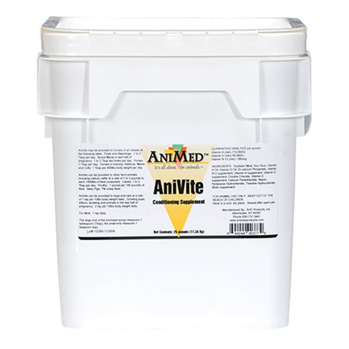 AniVite Conditioning Supplement for Multi - Species Animals - AXAM - 25 lbs - 4