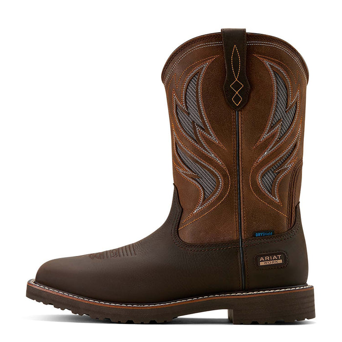 Ariat Men's Activator VentTek Waterproof Work Boot - AJCM - Dark Brown - 8D - 2