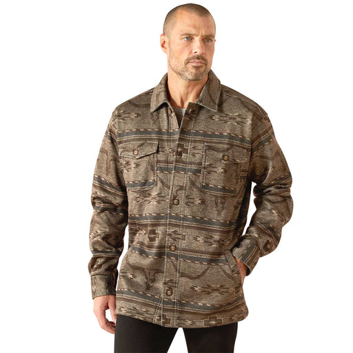Ariat Mens Caldwell Printed Shirt Jacket - AI8JS - Multi - Small - Each - 1