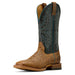 Ariat Men's Cowhand Wide Square Toe Cowboy Boot, Smoked Tan - AI9B2 - Brown - 7D - 3