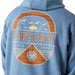 Ariat Mens Hoodie - AI8JF - Sun Valley Coronet Blue - Small - Each - 8