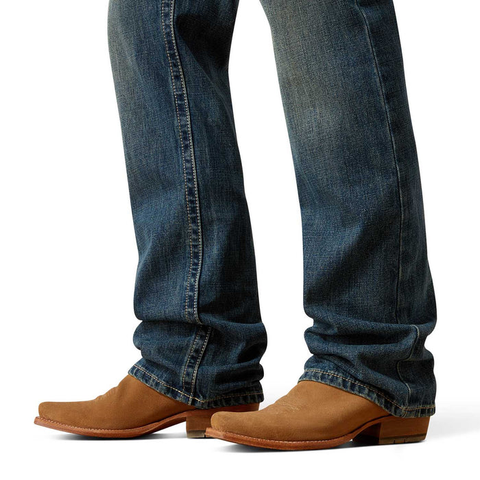 Ariat Men's M4 Boundary Boot Cut Jean - AI7B - Gulch Blue - 32x30 - 1 - 3